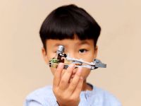 Star Wars 75436 Конструктор Спидер-байк Мандалорца и Грогу