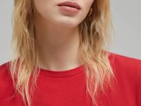 Футболка приталенного кроя из хлопка