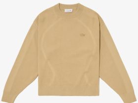 Женский свитер Lacoste из смеси хлопка