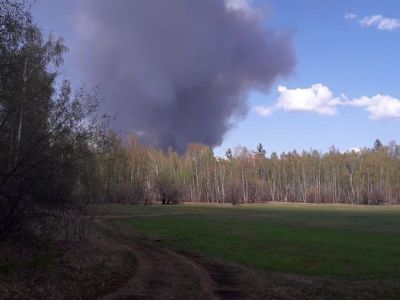 МЧС Якутии сообщает, что в Якутии действуют 2 природных пожара