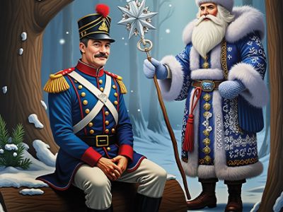 Сказка про то, как храбрый солдат Новый год встречал