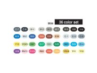 Набор маркеров Copic "Sketch" 36 шт