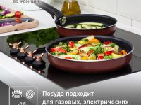 Набор сковород Tefal Ingenio RED 5 3 предмета 24/28 см 04175820