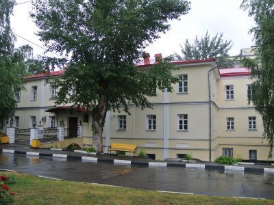 Аптека и дом служащих в ансамбле 1-й Градской больницы, XIX в.