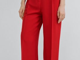 Прямые брюки, Красный