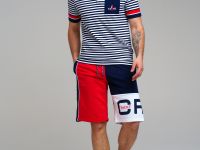 Сорочка трикотажная с воротником поло для мужчин