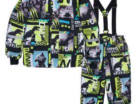 Комплект текстильный с полиуретановым покрытием для мальчиков: куртка, брюки