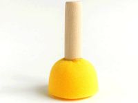 Кисть-губка круглая Малевичъ, 30 мм