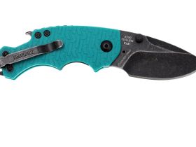 Складной нож Kershaw Shuffle 6, сталь 8Cr13MoV, рукоять термопластик GFN бирюзового цвета