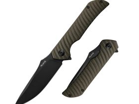 Нож складной Ruike P123-MB, сталь 14C28N, рукоять микарта, хаки