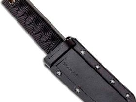 Нож с фиксированным клинком Cold Steel Kyoto I Tanto, сталь 8Cr13MoV, рукоять Kray-Ex, черный