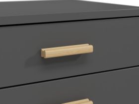 Тумба прикроватная подвесная Ивейн 6-42x25 Графитовый