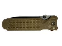 Складной нож Fox Predator 2F, сталь N690, рукоять Forprene, зеленый