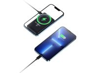 Внешний аккумулятор Baseus Wireless Kickstand Magnetic Bracket 10000mAh 20W (синий) (PPCXZ10)