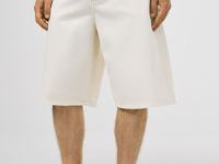 Шорты-бермуды, Белый
