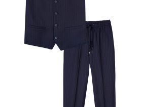 Комплект текстильный для мальчиков: брюки, жилет