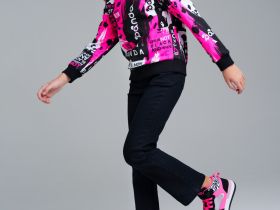 Толстовка трикотажная для девочек