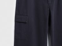 Хлопковые брюки карго, Серый