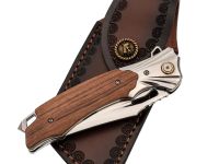 Складной нож Витязь B5292D, сталь Дамаск, рукоять древесина