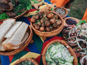 Фоторепортаж с фестиваля-конкурса «Полевая кухня» в Якутске