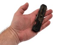 Складной нож Kizer Militaw, сталь S45VN, рукоять титан/карбон