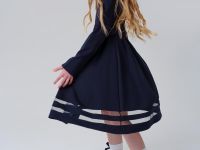 Платье трикотажное для девочек