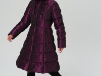 Пальто текстильное с полиуретановым покрытием для девочек