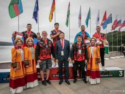 Азат Таштанбеков из Кыргызстана увезет домой золотую медаль Кубка Колмар по мас-рестлингу