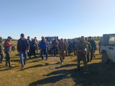 На поиски пропавшего пенсионера в Намский район прибыли водолазы и кинологи
