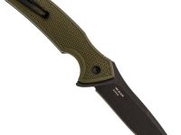 Складной нож Mr.Blade Hellcat blackwash, сталь S35VN, рукоять Olive G10
