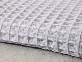 Полотенце вафельное Lorgo, серое