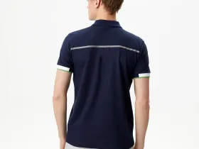 Мужское спортивное поло Lacoste на молнии