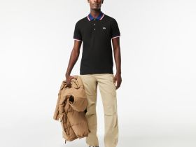 Мужское поло Lacoste стандартного кроя