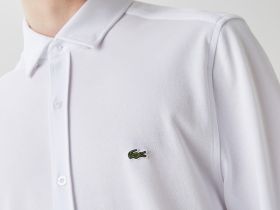 Мужская рубашка Lacoste приталенного кроя