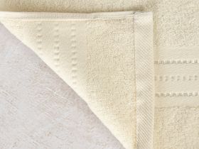 Полотенце махровое Basena, молочное