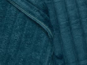 Плед Soft strip, морская волна