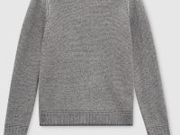 Джемпер с хлопком и шерстью