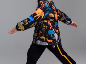 Куртка текстильная с полиуретановым покрытием для мальчиков (ветровка)