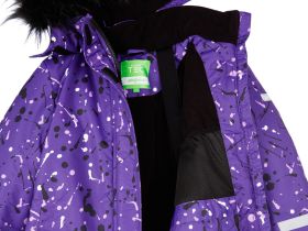 Куртка текстильная с полиуретановым покрытием для девочек