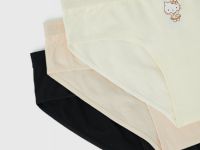 Трусы с принтом Hello Kitty для девочек, 3 шт., Белый