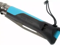 Складной Нож Opinel №8 VRI OUTDOOR, сталь Sandvik 12C27, рукоять пластик, синий