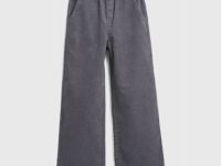 Вельветовые брюки для девочек, Серый