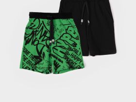 Шорты трикотажные для мальчиков, 2 шт в комплекте