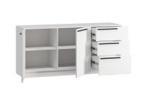 Тумба Кимбол 150x70 Белый/Черный