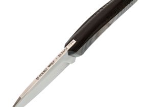 Нож Pocket Wolf Кело, сталь Elmax, рукоять G10, коричневый