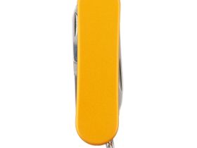 Нож перочинный Stinger 62 мм, 4 функции, рукоять алюминий, золотистый