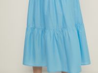 Сарафан из хлопка длины миди