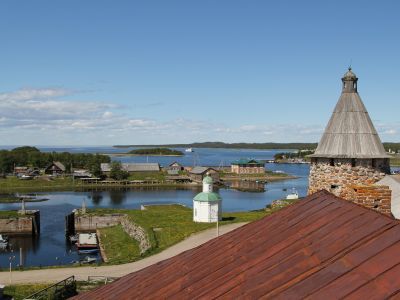 Монастырский хозяйственный комплекс на Сельдяном мысе