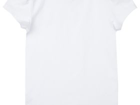 Блузка трикотажная с бантом