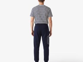 Мужские хлопковые спортивные брюки Lacoste